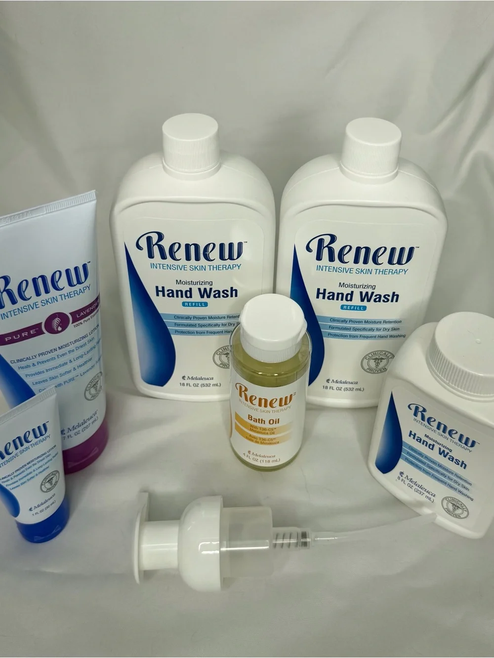 Renew Intensive Skin & Therapy Hand Wash, Oil & Lotion Bundle - New & Sealed